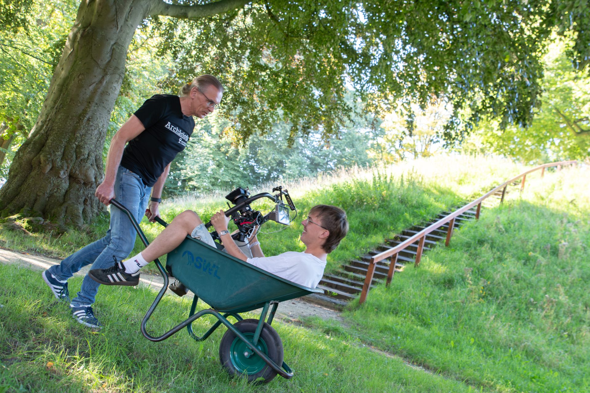 Eindruck vom Filmdreh