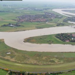 Die Festung Leerort am Zusammenfluss von Ems und Leda. (Foto: A. Hüser 2012)