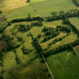 Die Dieler Hauptschanze im Luftbild. (Foto: Heiner Unkel, Leer)