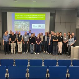 Die Arbeitsgruppe des Projektes: "Westgermanien im Wandel - Edition und multidisziplinäre Erforschung der nordwestdeutschen Kulturlandschaft während römischen Kaiserzeit (1.-4. Jahrhundert)" (Foto: Ruhr-Universität Bochum).